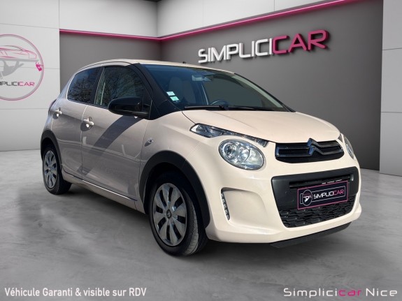 Citroen c1 vti 72 millenium/ radar arr /clim /garantie 12 mois occasion  simplicicar nice - pfvauto simplicicar simplicibike...
