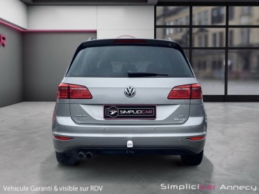 Volkswagen golf vii sportsvan 1.4 tsi 125 bva carat  - entretien volkswagen - garantie 12 mois occasion simplicicar annecy...