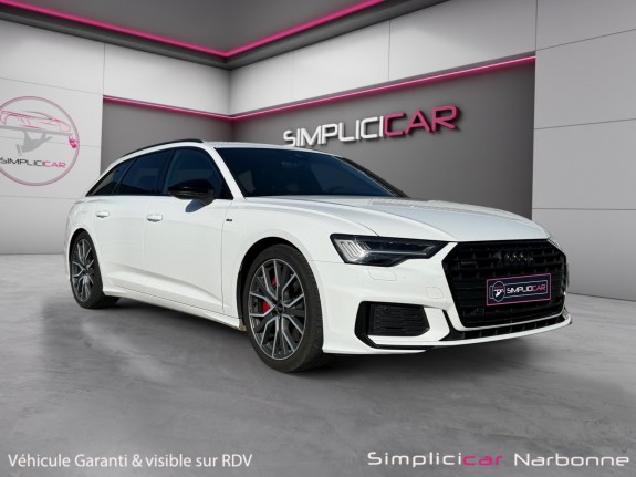 Audi a6 avant 55 tfsie 367 ch s tronic 7 quattro competition carplay caméra de recul garantie 12 mois occasion simplicicar...