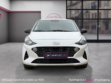 Hyundai i10 1.0 67 eco initia régulateur 1er main entretien complet hyundai garantie 12 mois occasion simplicicar poitiers...