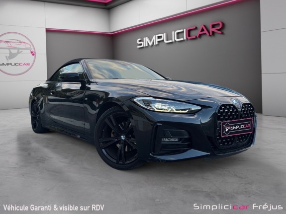 Bmw serie 4 cabriolet g23 420i 184 ch bva8 m sport suivi full bmw garantie 12 mois occasion simplicicar frejus  simplicicar...