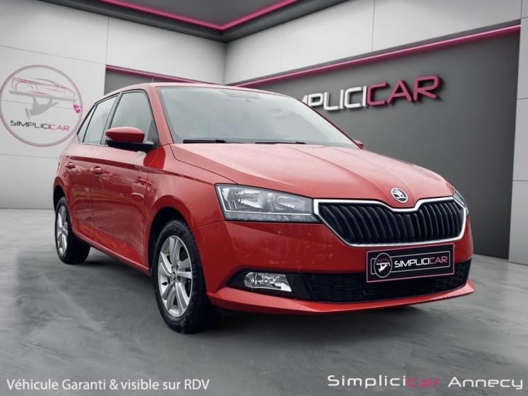 Skoda fabia 1.0 tsi 95ch bvm  ambition - entretien skoda - garantie 12 mois occasion simplicicar annecy simplicicar...