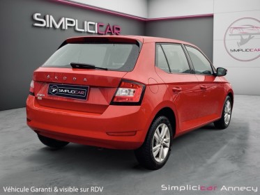 Skoda fabia 1.0 tsi 95ch bvm  ambition - entretien skoda - garantie 12 mois occasion simplicicar annecy simplicicar...