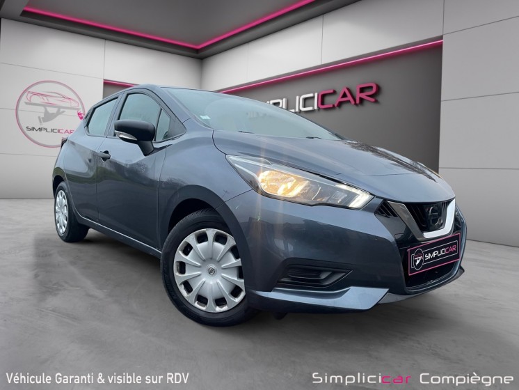 Nissan micra 2017 1.0 - 71 acenta - 1ère main - moteur à chaîne - suivi à jour occasion simplicicar compiegne simplicicar...