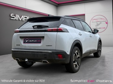 Peugeot 2008 1.2 hybrid 145 ch gt carplay état neuf garantie constructeur 24 mois occasion simplicicar poitiers simplicicar...