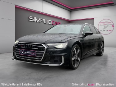 Audi s6 avant 56 tdi 349 ch quattro tiptronic 8 garantie 12mois minimum occasion simplicicar pontarlier auto  simplicicar...