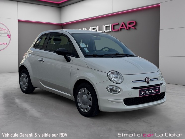 Fiat 500 serie 6 euro 6d 1.2 69 ch s/s pop garantie 12 mois occasion simplicicar la ciotat simplicicar simplicibike france