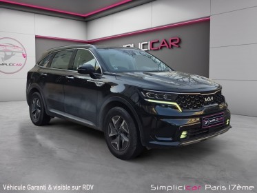 Kia sorento 1.6 t-gdi hybride 230 ch 7 pl  bva6 active / rien a prevoir / entretien full kia occasion paris 17ème (75)(porte...