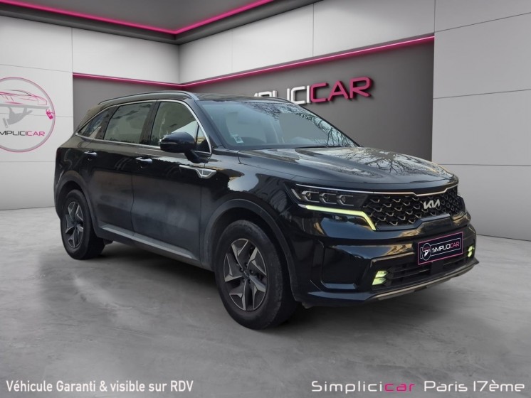 Kia sorento 1.6 t-gdi hybride 230 ch 7 pl  bva6 active / rien a prevoir / entretien full kia occasion paris 17ème (75)(porte...