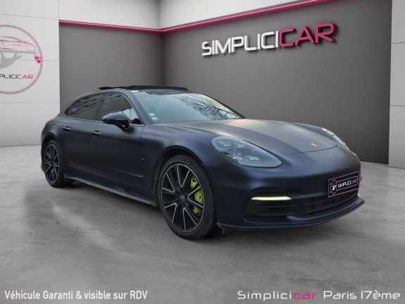 Porsche panamera 4 v6 3.0 462 pdk hybrid sport turismo / entretien À jour / full options / cover / pack chrono /...