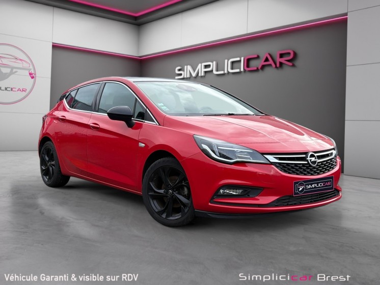 Opel astra 1.4 turbo 125ch - black edition - garantie 12 mois occasion simplicicar brest simplicicar simplicibike france
