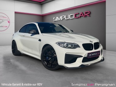 Bmw m2 coupe f87 370 ch m dkg 7 pas de malus origine france ligne m perf becquet lame carbone sièges éléctriques...