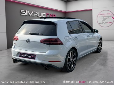 Volkswagen golf 2.0 tsi 245 dsg7 gti performance toit ouvrant sièges chauffants entretiens vw garantie 12 mois occasion...