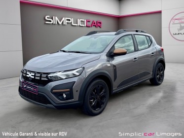 Dacia sandero tce 90 stepway extreme garantie constructeur occasion simplicicar limoges  simplicicar simplicibike france