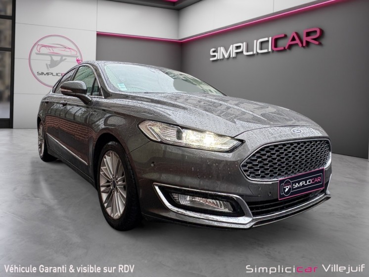 Ford mondeo vignale 2.0 hybrid 187 bva6, radar de recul, caméras de recul, siege electrique, garantie 12mois occasion...