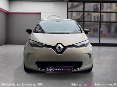 Renault zoe zen batterie incluse garantie 12 mois européenne occasion montreuil (porte de vincennes)(75) simplicicar...