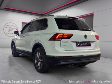 Volkswagen tiguan 2.0 tdi 150ch dsg7 carat toit ouvrant regulateur de distance garantie 12 mois occasion montpellier (34)...
