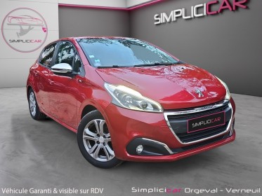 Peugeot 208 style 82ch / camera de recul / climatisation / full entretien psa / distribution ok occasion simplicicar orgeval ...