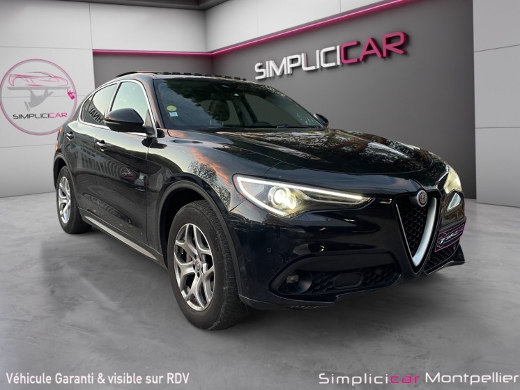 Alfa romeo stelvio my19 2.2 190 ch q4 at8 executive toit ouvrant panoramique suivi alfa garantie 12 mois occasion montpellier...