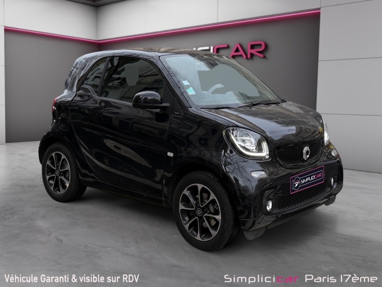 Smart fortwo coupe 0.9 90 ch ss ba6 prime/ camera de recul / garantie 12 mois occasion paris 17ème (75)(porte maillot)...