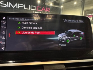Bmw x4 g02 xdrive20d 190ch bva8 xline virtual cockpit toit ouvrant garantie 12 mois occasion montpellier (34) simplicicar...