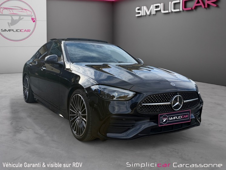 Mercedes classe c 220 d 9g-tronic amg line occasion simplicicar carcassonne simplicicar simplicibike france