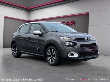 Citroen c3 c3 bluehdi 100 ss bvm6 shine caméra de recul gps garantie 12 mois occasion simplicicar labarthe simplicicar...