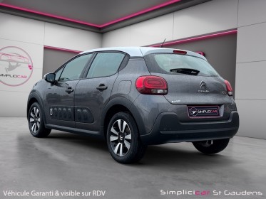 Citroen c3 c3 bluehdi 100 ss bvm6 shine caméra de recul gps garantie 12 mois occasion simplicicar labarthe simplicicar...