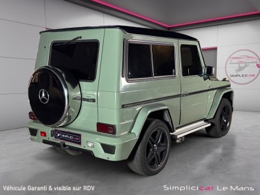 Mercedes classe g 3000 300ge 4x4 moteur rénové garantie 12 mois occasion simplicicar le mans simplicicar simplicibike france