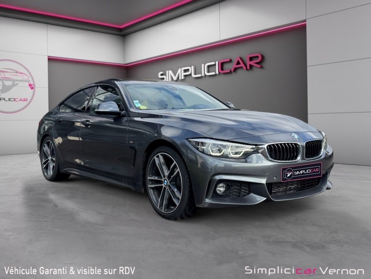 Bmw serie 4 grancoupé 420d m sport entretien bmw sièges chauffants applecarplay garantie 12 mois occasion simplicicar...