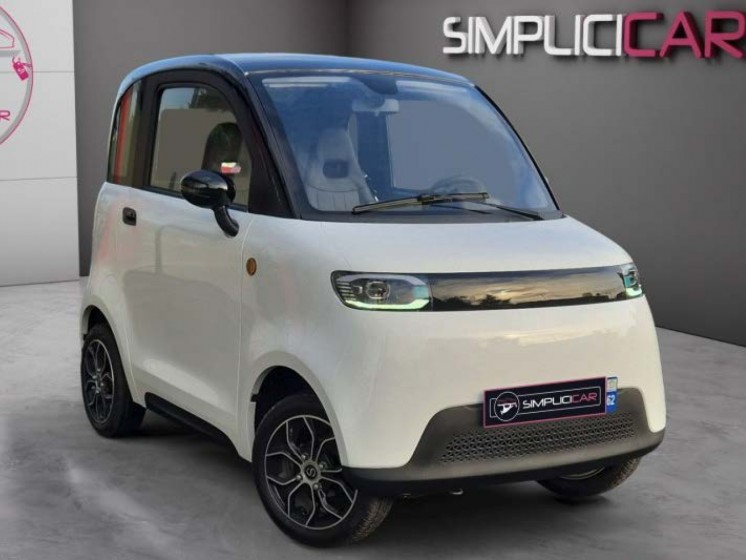 Simplici s1 voiture sans permis 100% électrique occasion simplicicar veauche simplicicar simplicibike france