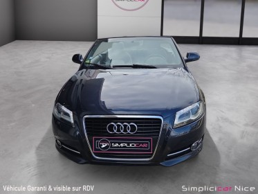 Audi a3 cabriolet 1.8 tfsi 160 s line s-tronic exclusive occasion  simplicicar nice - pfvauto simplicicar simplicibike france