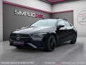 Mercedes cla coupe 250e 8g-dct amg line carplay camera de recul toit ouvrant parfait État garantie 12 mois occasion...
