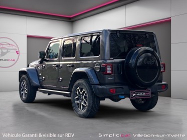 Jeep wrangler unlimited 4xe 380 ch phev 4x4 overland carplay siÈge chauf rÉgulateur adaptatif garantie 12 mois occasion...