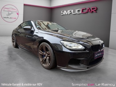 Bmw m6 coupe f13 m m dkg7 full option pack carbone entretiens bmw garantie 12 mois occasion simplicicar le raincy simplicicar...