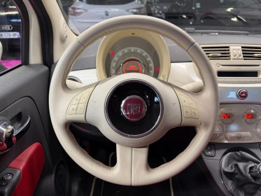 Fiat 500 0.9 85 ch twinair lounge cabriolet climatisation bi-zone bluetooth garantie 12 mois occasion simplicicar...