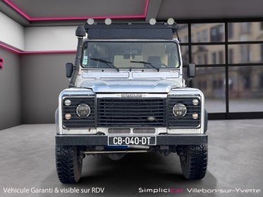 Land rover 110 defender td5 entiÈrement amÉnagÉ et ÉquipÉ road trip carplay tente de toit douchette panneau solaire...