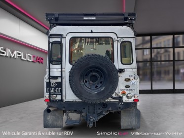 Land rover 110 defender td5 entiÈrement amÉnagÉ et ÉquipÉ road trip carplay tente de toit douchette panneau solaire...