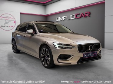 Volvo v60 t6 awd 253 ch  145 ch geartronic 8 ultimate ultra style chrome - toit ouvrant - contrat d'entretien - garantie...