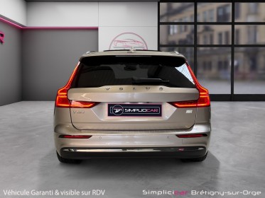 Volvo v60 t6 awd 253 ch  145 ch geartronic 8 ultimate ultra style chrome - toit ouvrant - contrat d'entretien - garantie...