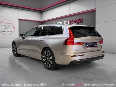 Volvo v60 t6 awd 253 ch  145 ch geartronic 8 ultimate ultra style chrome - toit ouvrant - contrat d'entretien - garantie...
