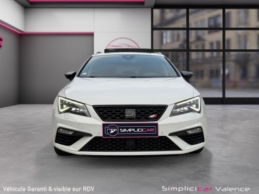 Seat leon st 2.0 tsi 300 dsg6 4drive cupra echappement sport caméra toit ouvrant sièges chauffants alcantara garantie 12...