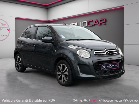 Citroen c1 vti 72 shine carplay camÉra de recul rÉgulateur de vitesse premiÈre main entretien complet garantie 12 mois...