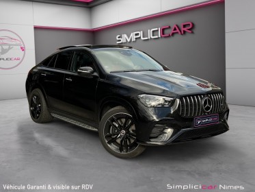 Mercedes gle coupe 350 de 9g-tronic 4matic amg line - superbe configuration full black - garantie constructeur occasion...