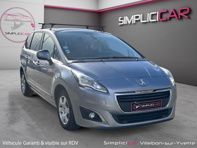 Peugeot 5008 1.6 bluehdi 120ch ss eat6 allure 7 places garantie 12 mois occasion simplicicar villebon-sur-yvette simplicicar...