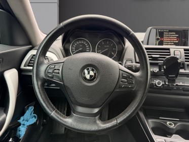 Bmw serie 1 f21 114d 95 ch 112g lounge 3 portes intérieur cuir bi-ton garantie 12 mois occasion simplicicar vernon...