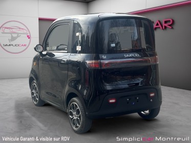 Simplici s1 72v 100 ah 3,2 kw  sans permis  garantie 24 mois occasion montreuil (porte de vincennes)(75) simplicicar...