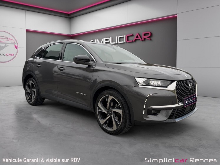 Ds ds7 crossback 2.0 bluehdi 180ch eat8 grand chic - camera 360 - angle mort - carplay - sièges électriques occasion...