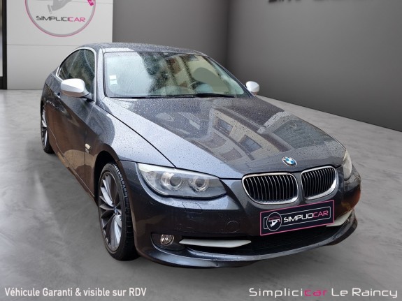 Bmw serie 3 coupe e92 lci 335i xdrive 306ch sport design toit ouvrant entretiens bmw garantie 12 mois occasion simplicicar le...