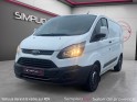 Ford transit custom fourgon 250 l1h1 2.0 tdci 105 - climatisation - caméra de recul - bluetooth - garantie 12 mois occasion...